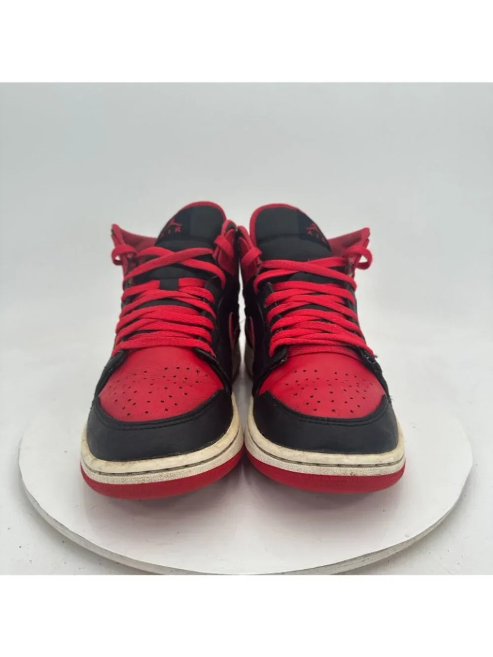 Nike Air Jordan 1 Alternate Men Size 9 DQ8426-060 Bred Black Fire Red Shoes